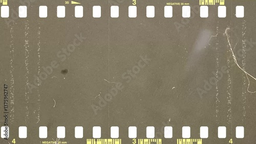 Super 8mm Film Frame Scan Loop