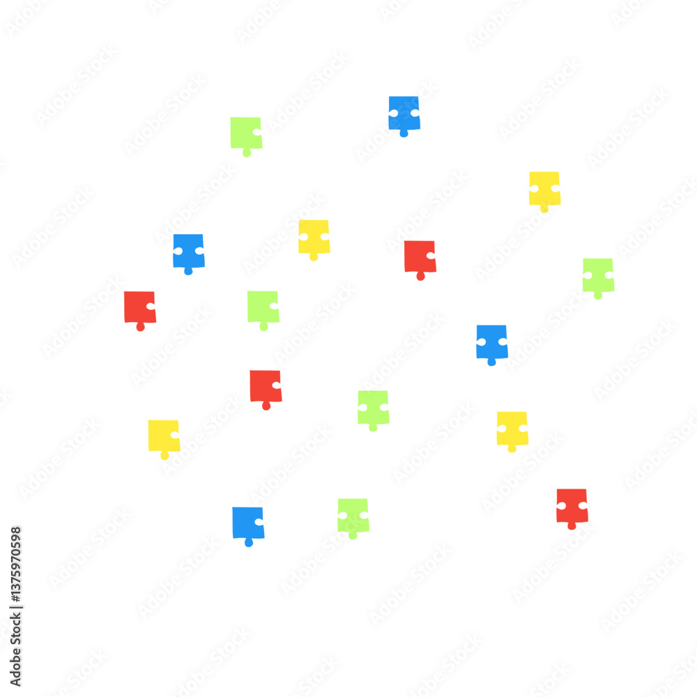 colorful puzzle pattern background colorful puzzle pattern background