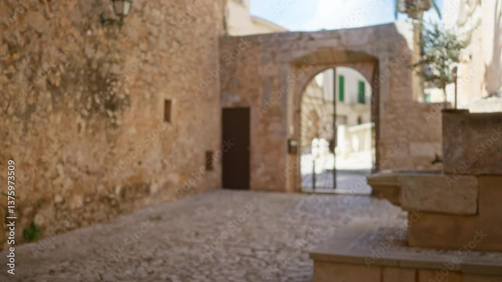 Blurry image of an old stone courtyard featuring a historic archway and cobblestone path, evoking a timeless architectural feel on a university campus. Blurry image of an old stone courtyard featuring a historic archway and cobblestone path, evoking a timeless architectural feel on a university campus.