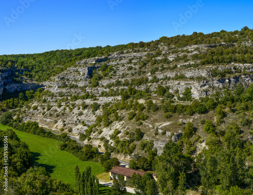 Obraz na płótnie Rocamadour, Lot, Midi-Pyrenees, France w salonie