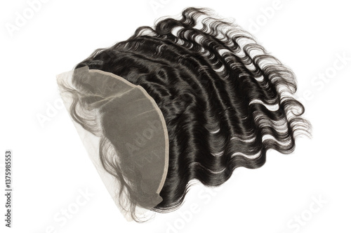 body wavy natural human hair lace frontal closure