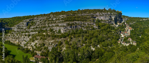 Obraz na płótnie Rocamadour, Lot, Midi-Pyrenees, France w salonie