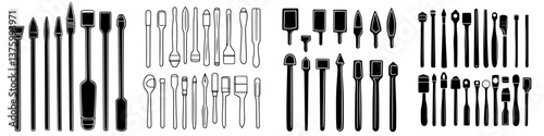 Collection of various hand tools displayed in an organized manner on a white background showcasing their diversity and utility