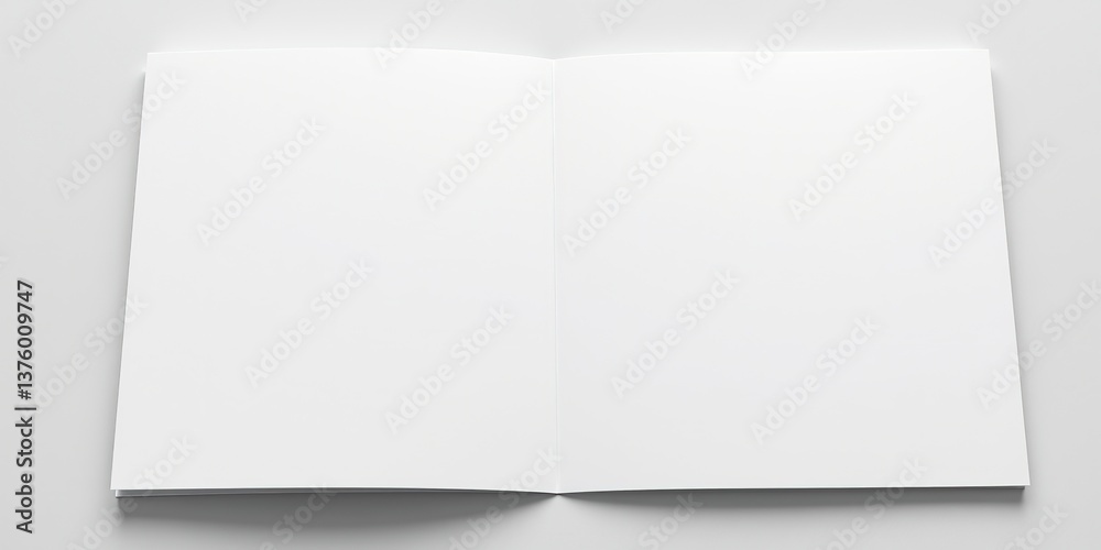 Close-up Booklet Mockup - Layout Template Close-up Booklet Mockup - Layout Template
