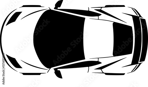 Simple vector icon car
