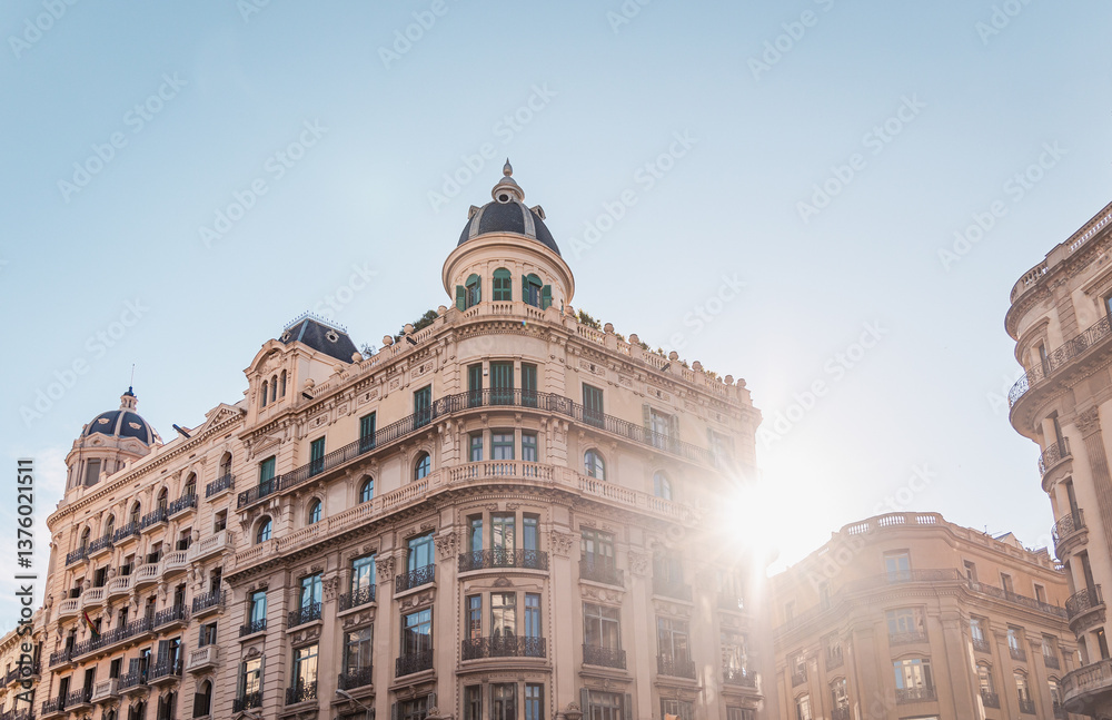 Naklejka premium barcelona- spanien