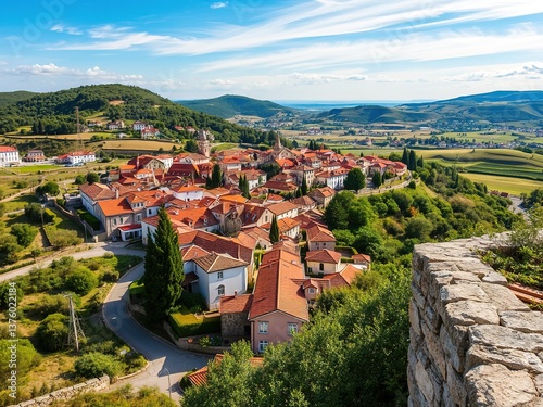 Picturesque Montalegre Portugal Village Landscape photo