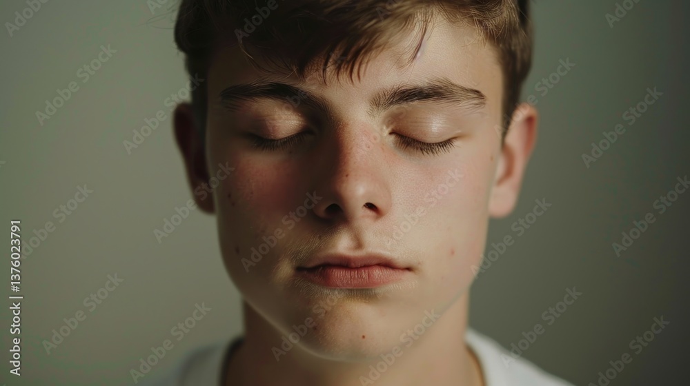 Fototapeta premium Mindfulness and emotional intelligence for effective communication.