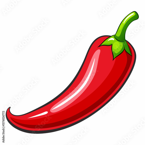 Red hot chili pepper 