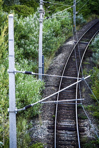 Obraz na płótnie railway track w salonie