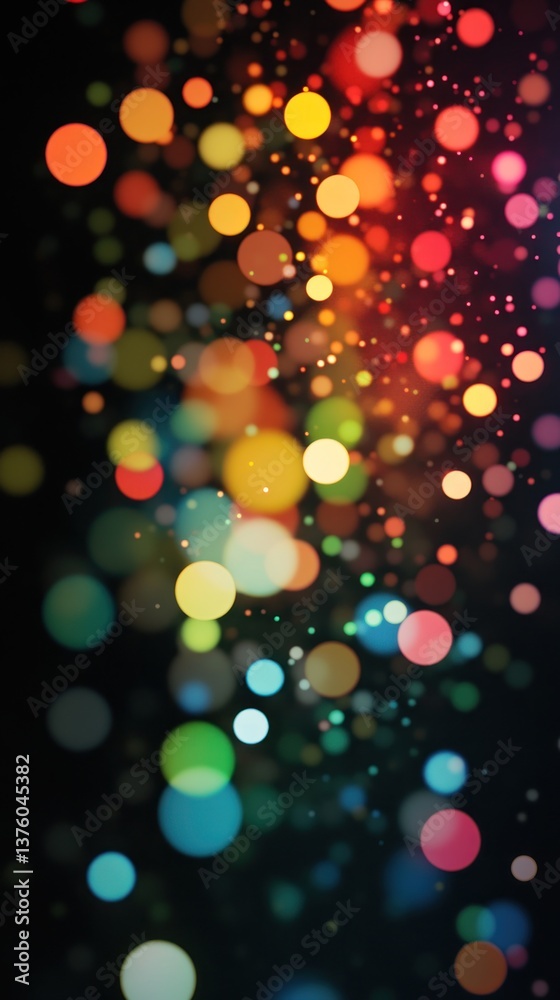 Chromatic Spheres, An Abstract Dance of Light and Color on a Dark Void Chromatic Spheres, An Abstract Dance of Light and Color on a Dark Void