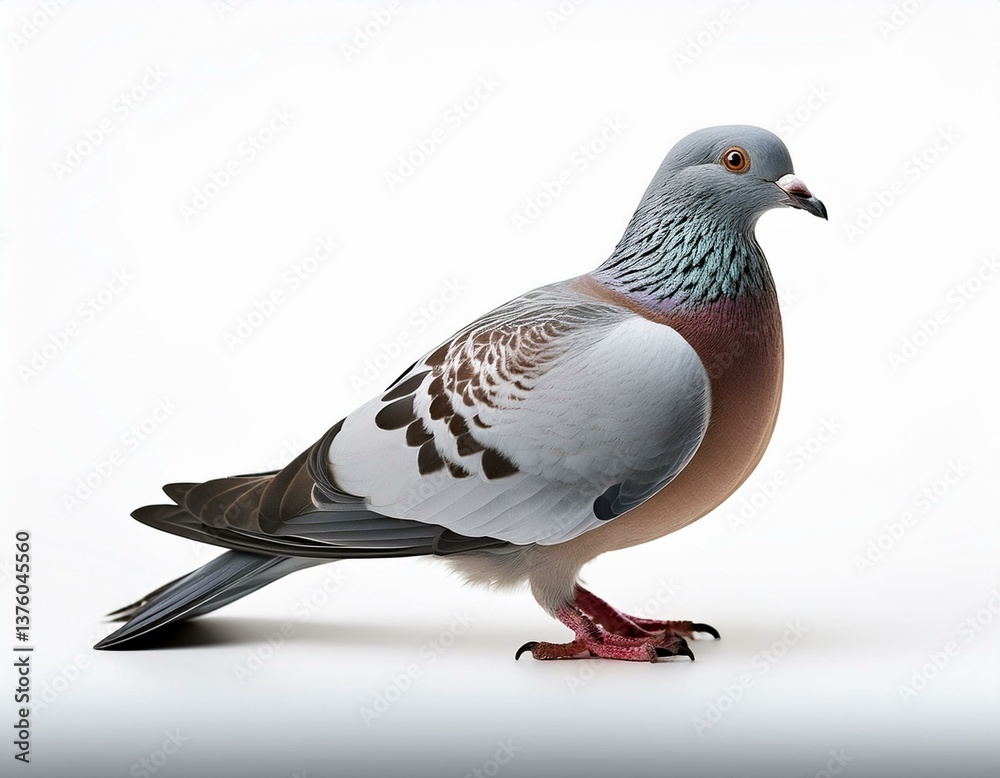 dove on a white background dove on a white background