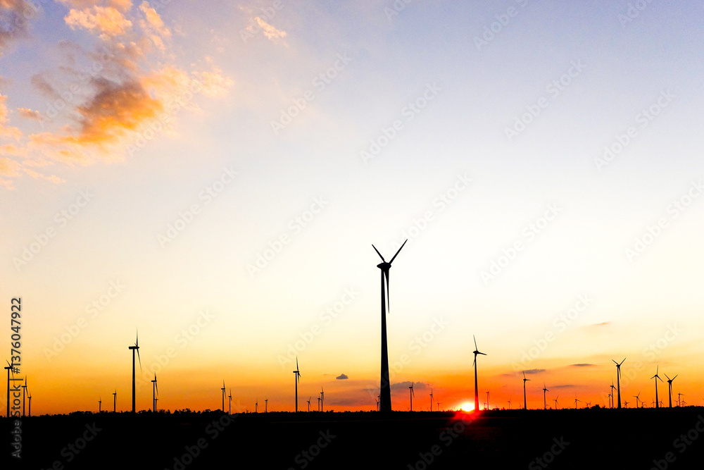 windpark, Burgenland, Austria