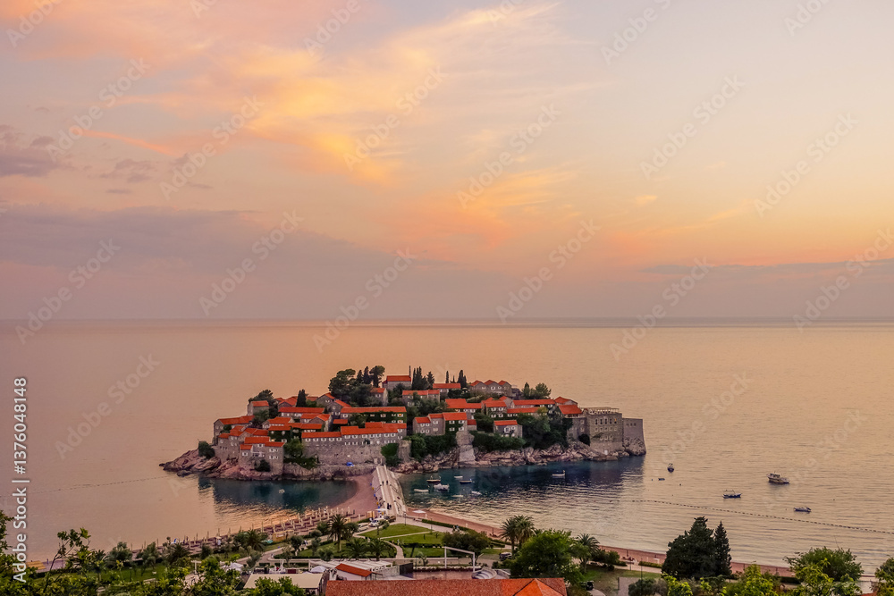 Luxus Tourismus Ressort, Halbinsel Sveti Stefan, Montenegro, Sve