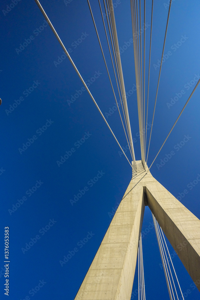 Schrägseilbrücke, Most Dr. Franja Tudmana, Dubrovnik, Dalmatie