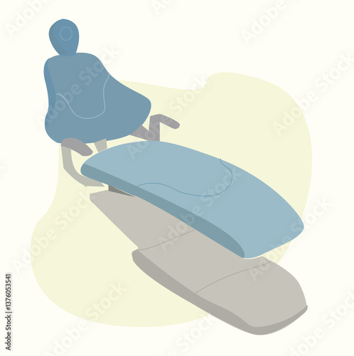 a dental chair.Dentist chair, orthodontics 