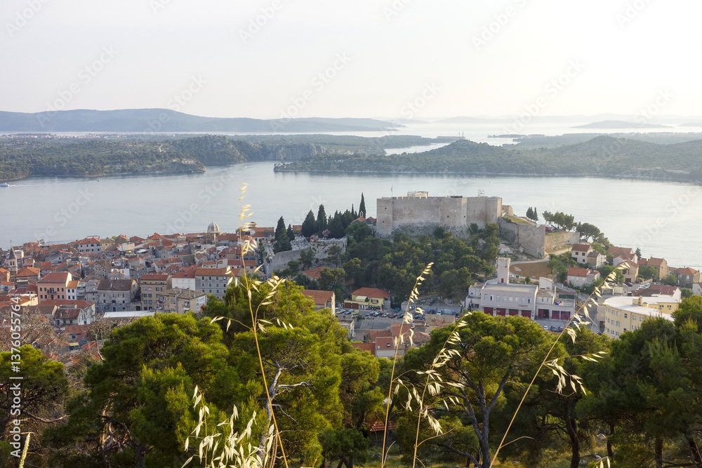 Abendstimmung, Sibenik, Dalmatien, Kroatien
