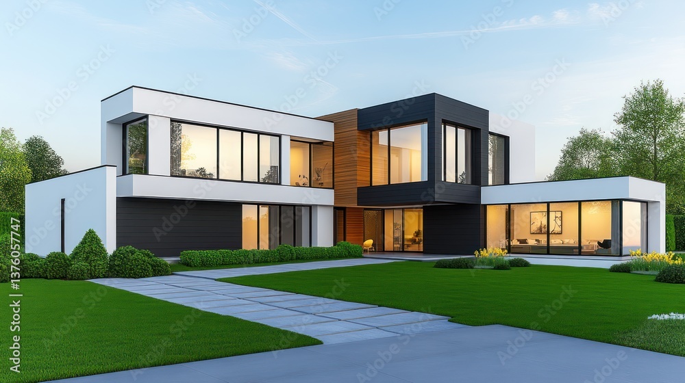 Modern Luxury Home Design: Architectural Masterpiece Modern Luxury Home Design: Architectural Masterpiece