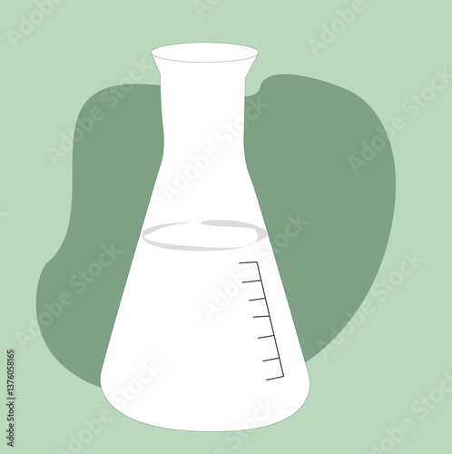 laboratory equipment. vektor lab tube