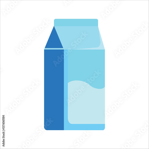 An illustration of a carton of milk, emphasizing freshness and nutrition.