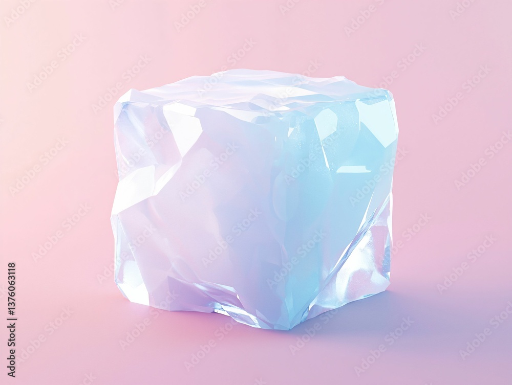 Fototapeta premium Ice Cube Pastel