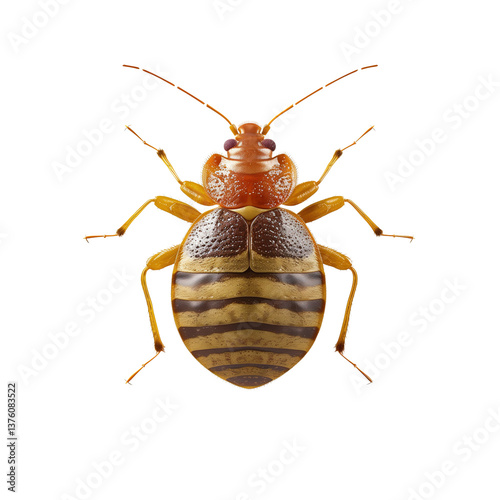 Bed bug infestation detection home macro photography indoor close-up