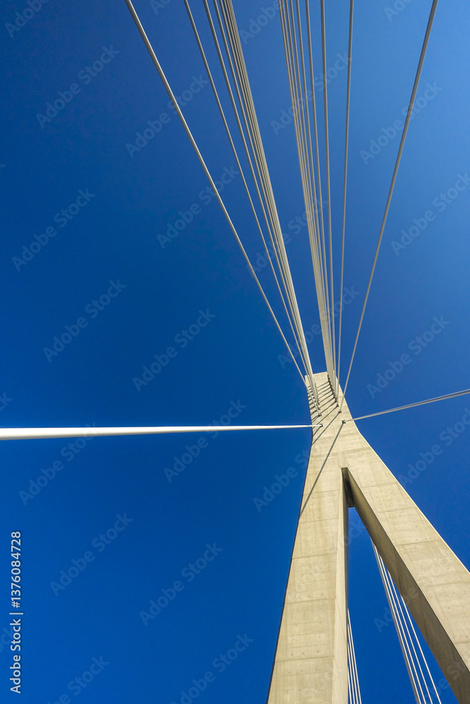 Schrägseilbrücke, Most Dr. Franja Tudmana, Dubrovnik, Dalmatie