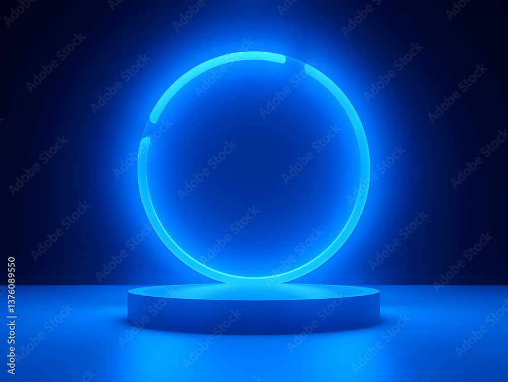 3D scene e-commerce product booth background creative space material