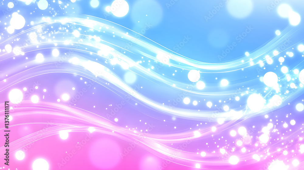 Dynamic fluid color gradient background, abstract KV main visual business PPT background
