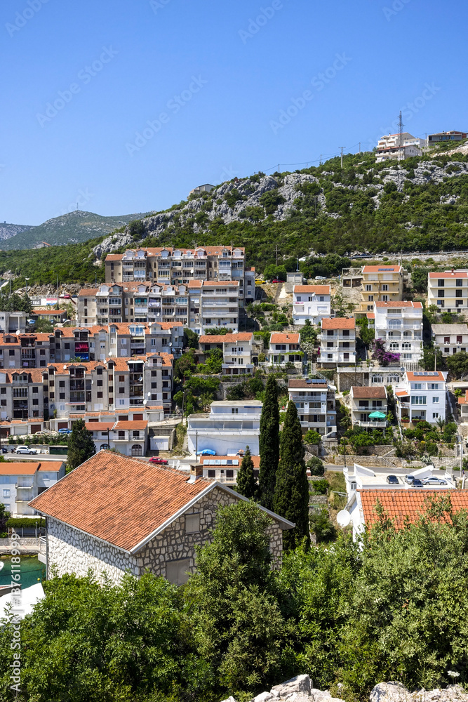 Badeort Neum, Bosnien-Herzegowina, der einzige Meer Zugang des L