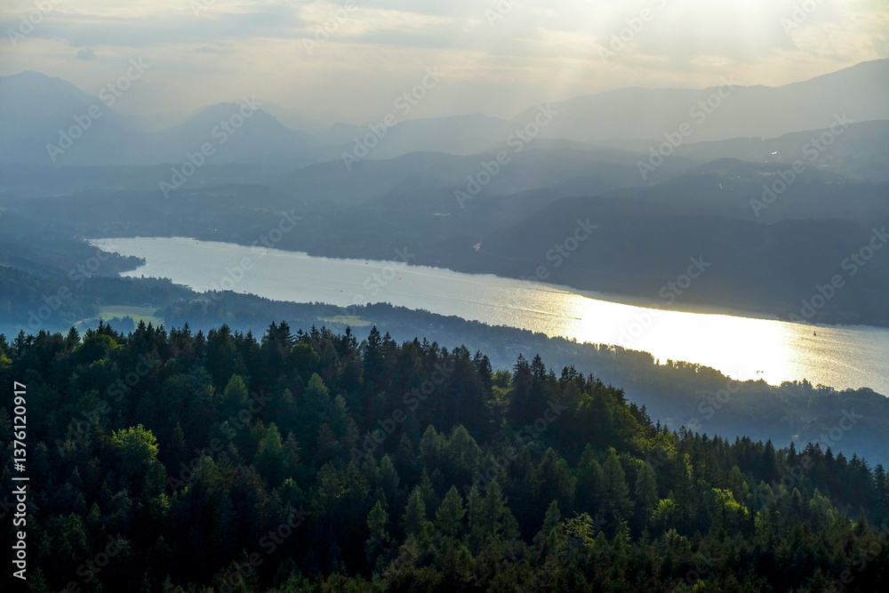 Pyramidenkogel, Wörthersee, Kärnten, Österreich