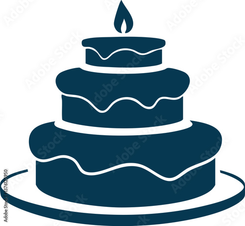 cake icon logo