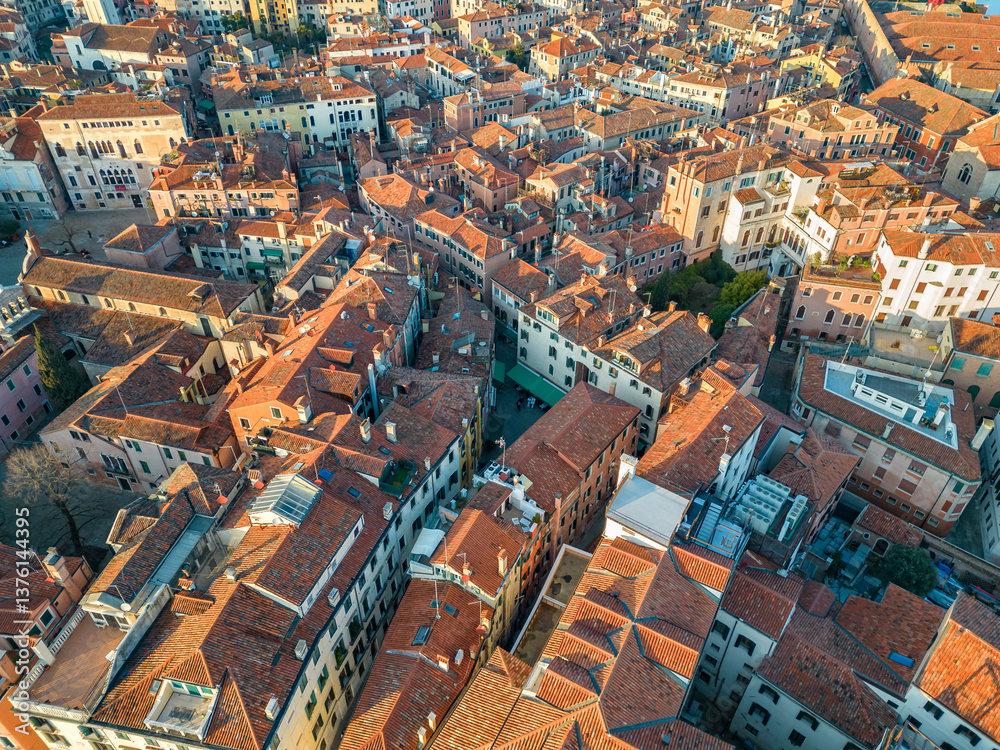 Obraz premium Rooftops of Venezia Old City