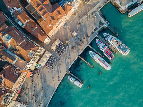 Aerial view of Venezia 