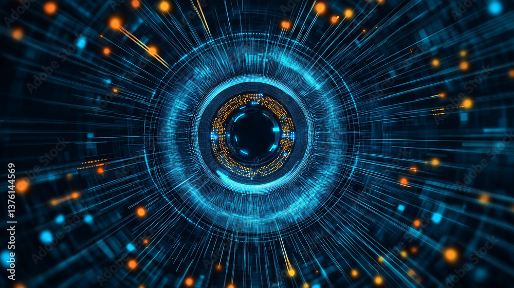 Obraz premium abstract technology background