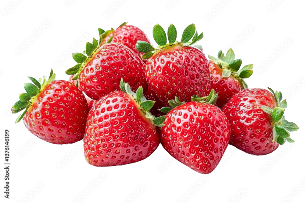 fresh red strawberries pile isolated fresh red strawberries pile isolated