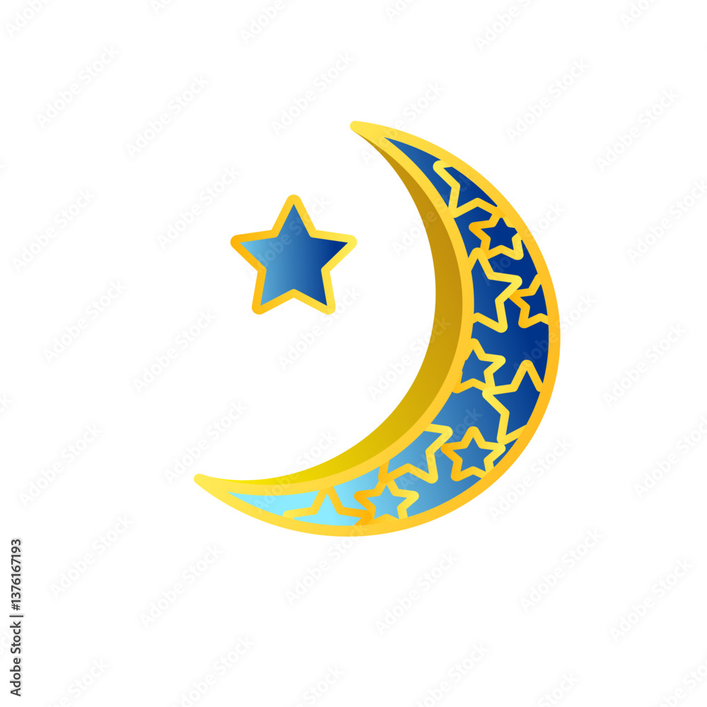 moon and star moon and star