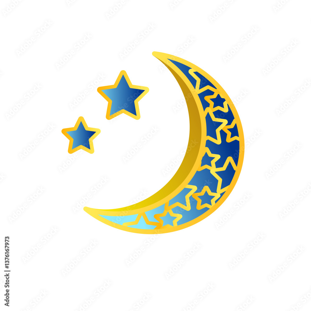 moon and star moon and star