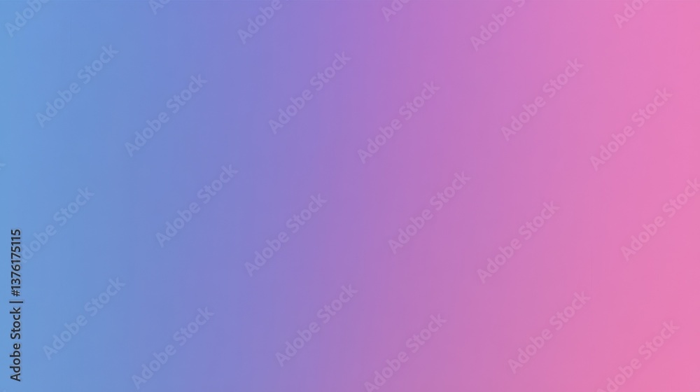 Fototapeta premium Simple, solid color gradient background with a blue to purple to pink transition. illustration