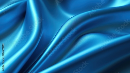 Wallpaper Mural Silver holographic foil. Abstract chrome waves background. Hologram texture. Premium quality. Modern design. abstract 3d wave background Torontodigital.ca