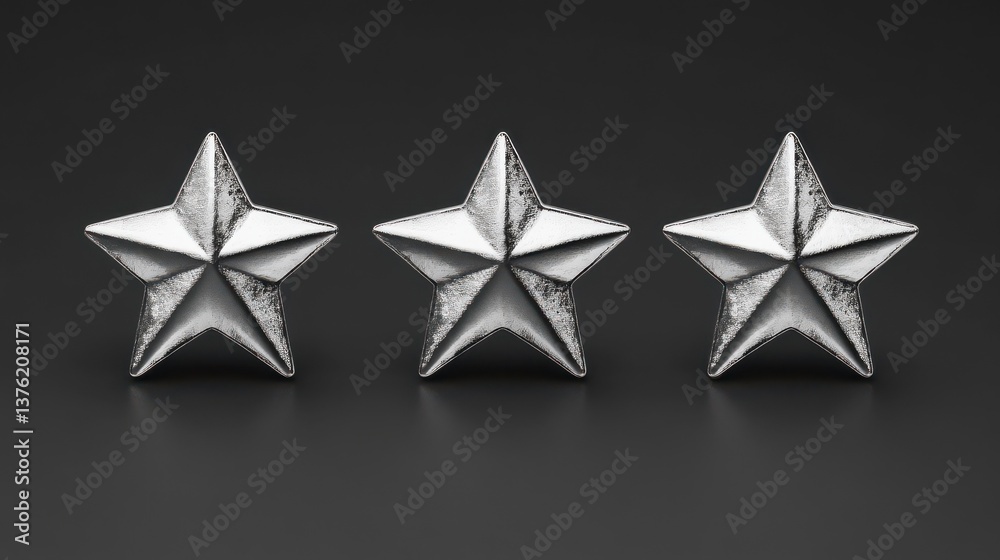 Obraz premium Customer Satisfaction: Rating Stars, Review Evaluation in Progress illustration