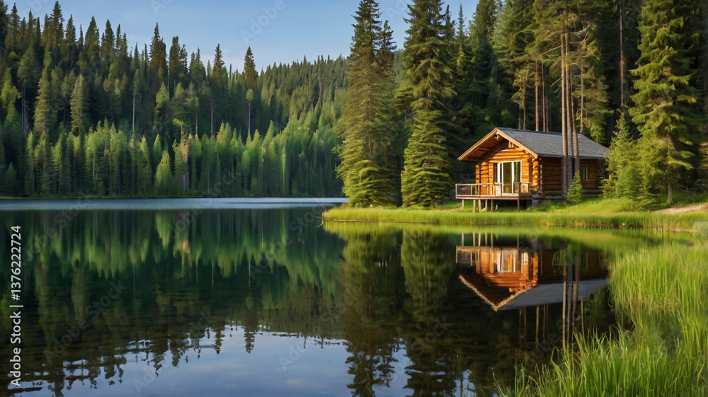 Obraz premium Peaceful landscape