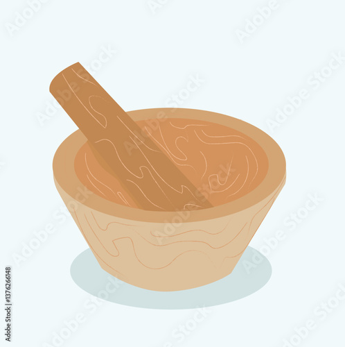 Wooden mortar,medicine mortar for grinding medicine