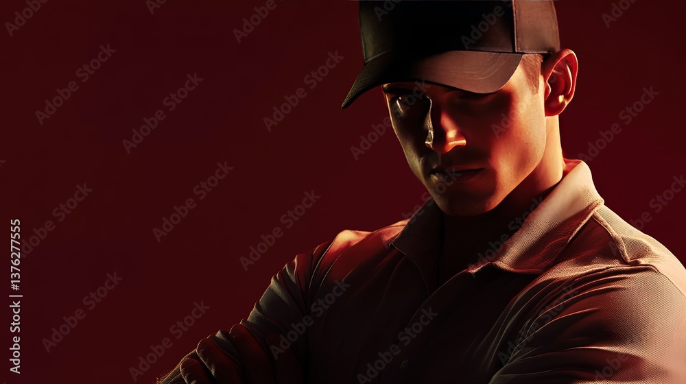 man wearing a hat man wearing a hat