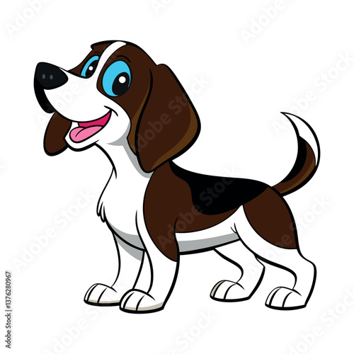 Dog cartoon design