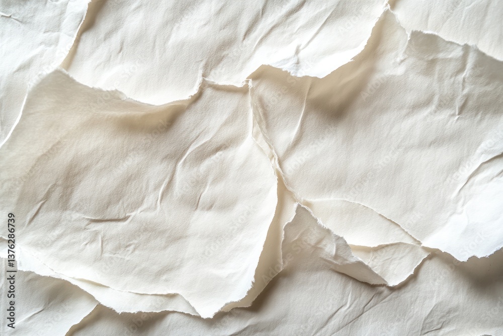 Obraz premium Soft, grainy texture of watercolor paper with subtle, uneven fibers creating an organic feel, perfect for artistic and creative backgrounds