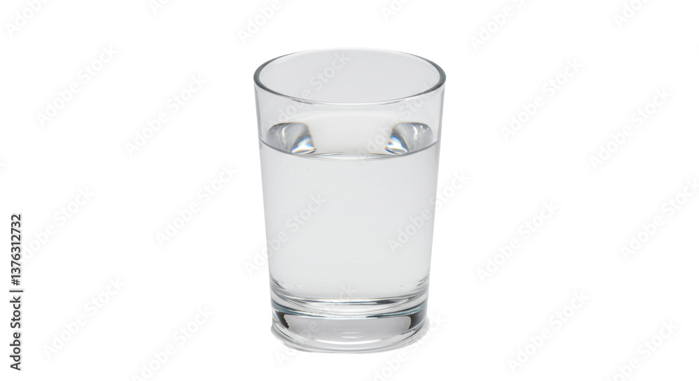 Isolated Glass of Water Isolated Glass of Water