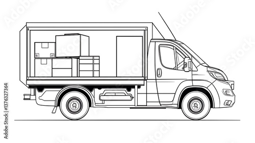 Truck Design Illustration