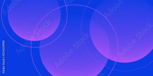 Vector abstract graphic design Banner blue technology background.