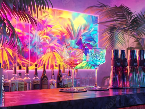 Neon Cocktails